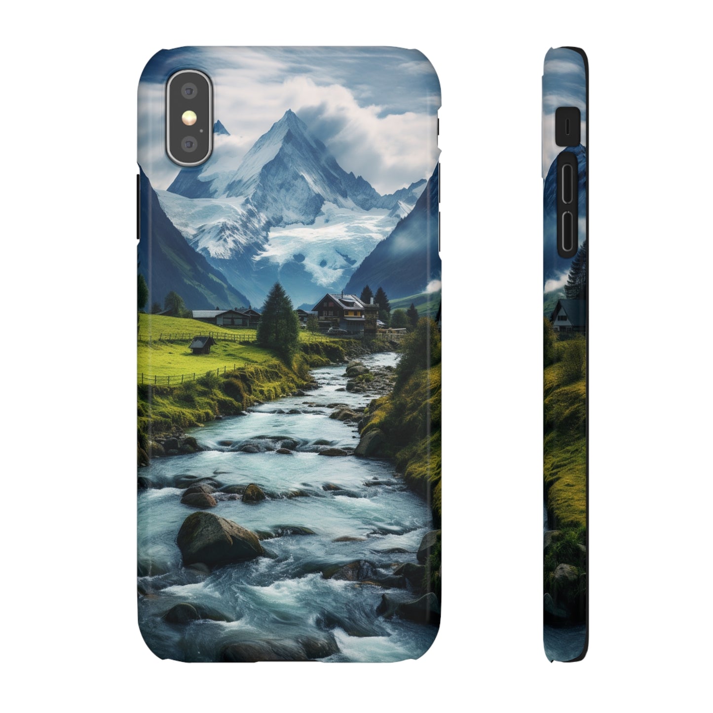 Swiss Alps Snap Case