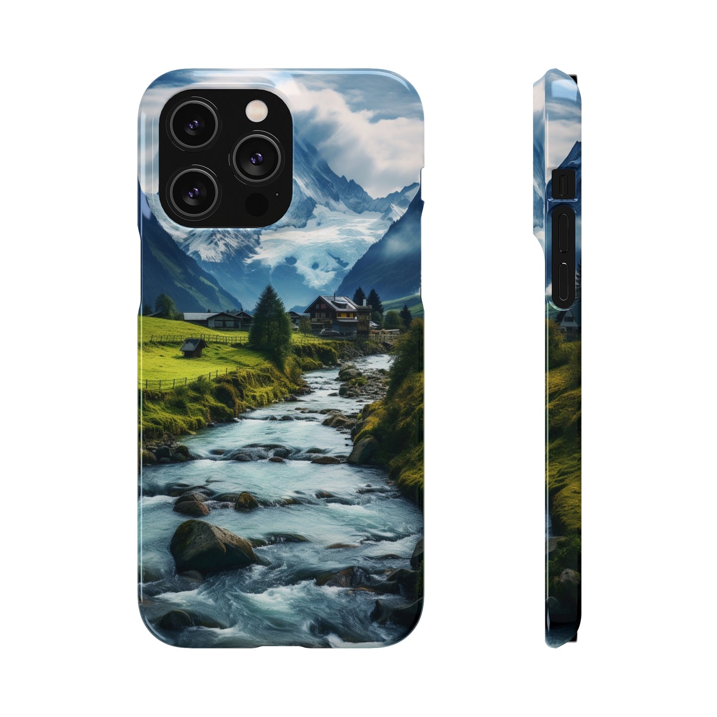 Swiss Alps Snap Case