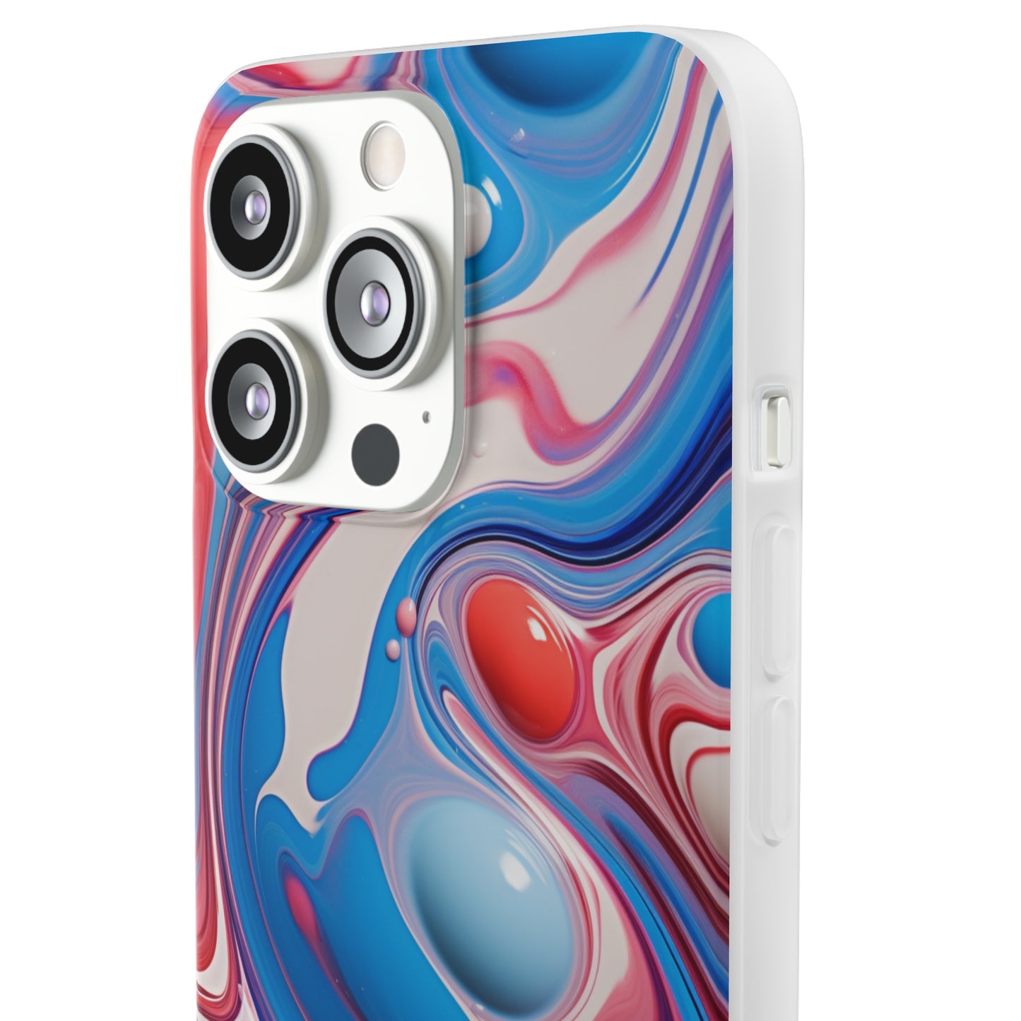 Colorful Marble Flex Case