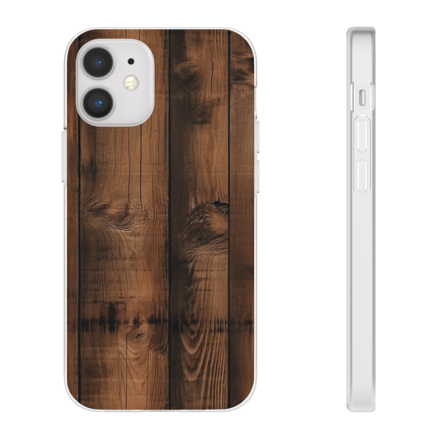 Rustic Wood Flex Case