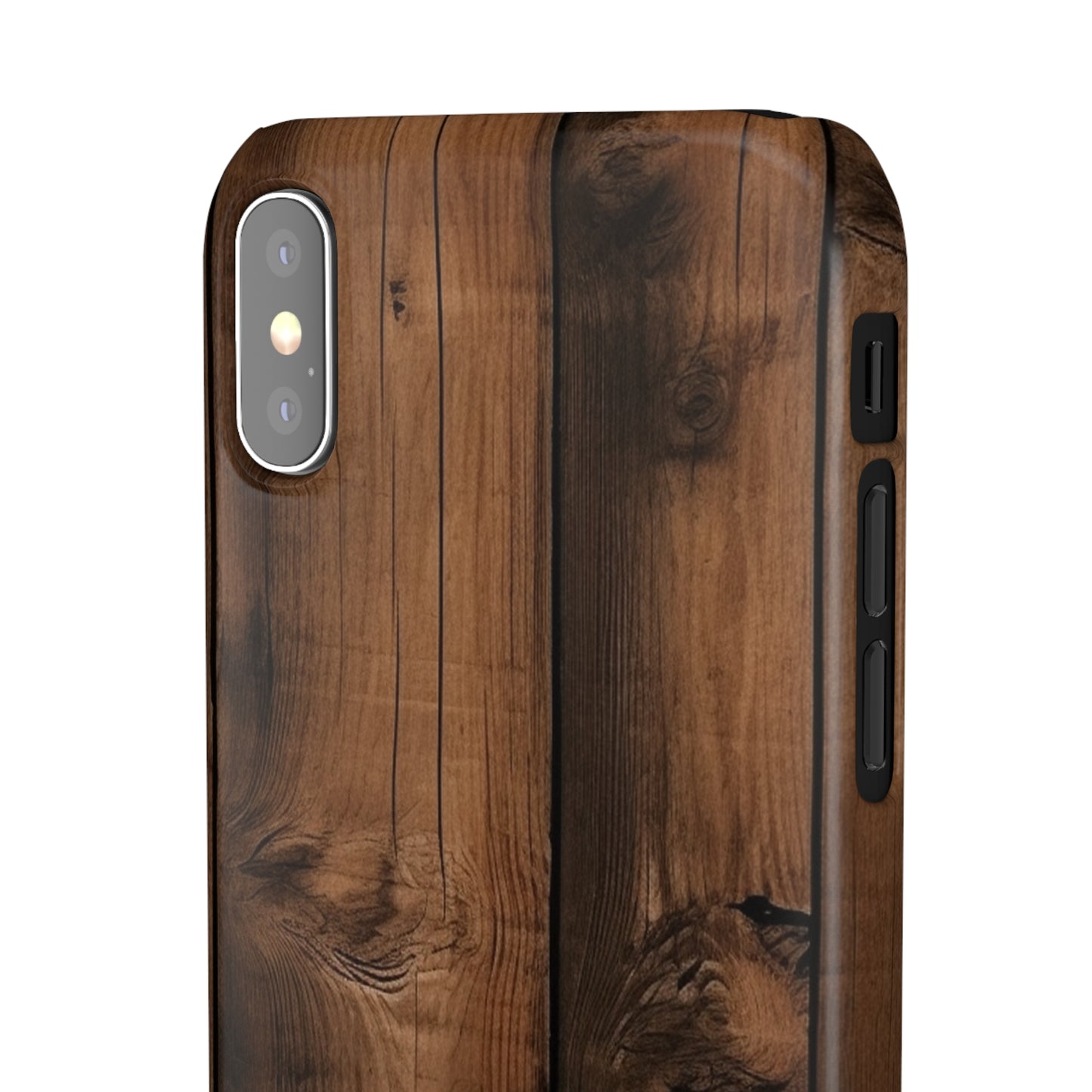 Rustic Wood Snap Case