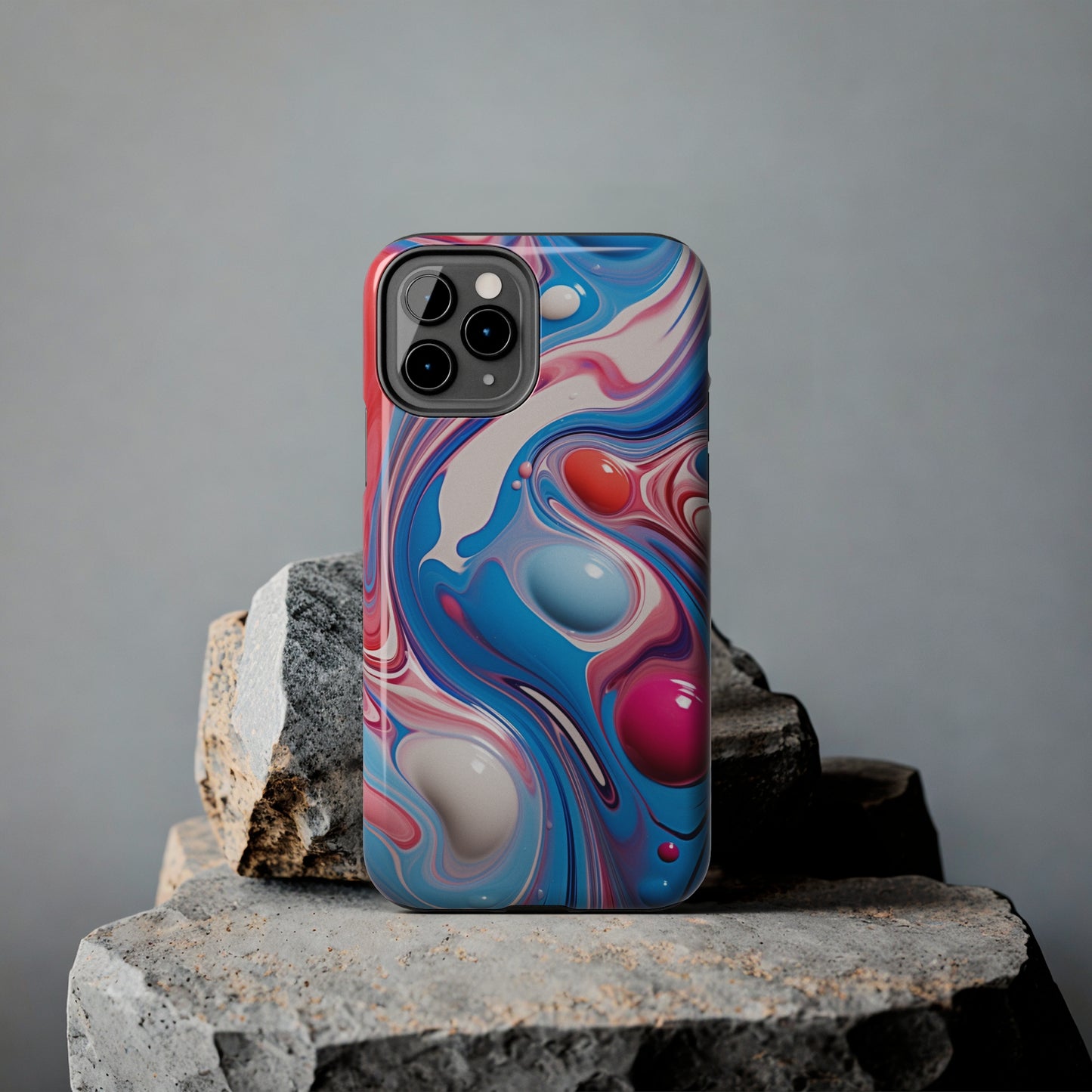 Colorful Marble Tough Case