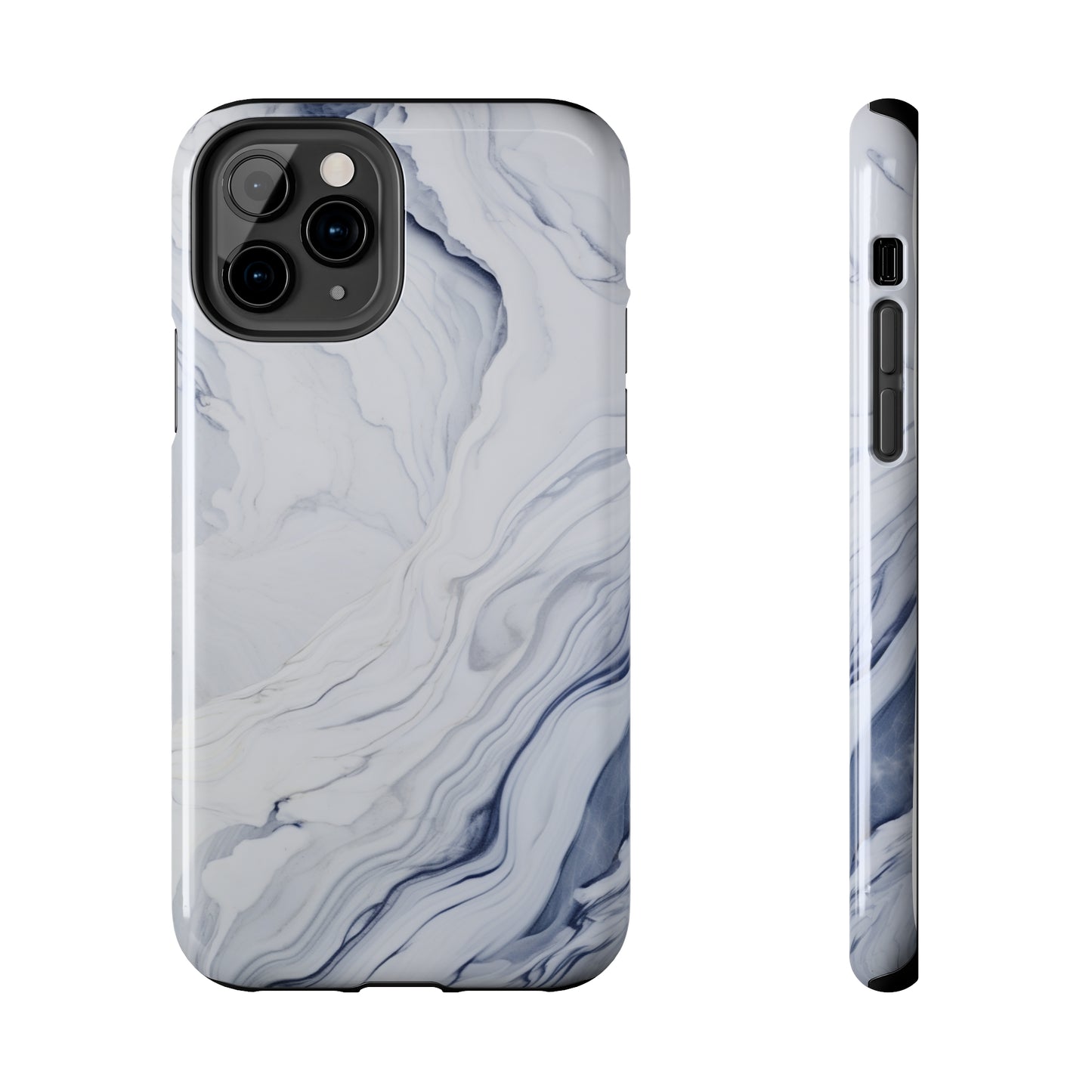 White Marble Tough Case