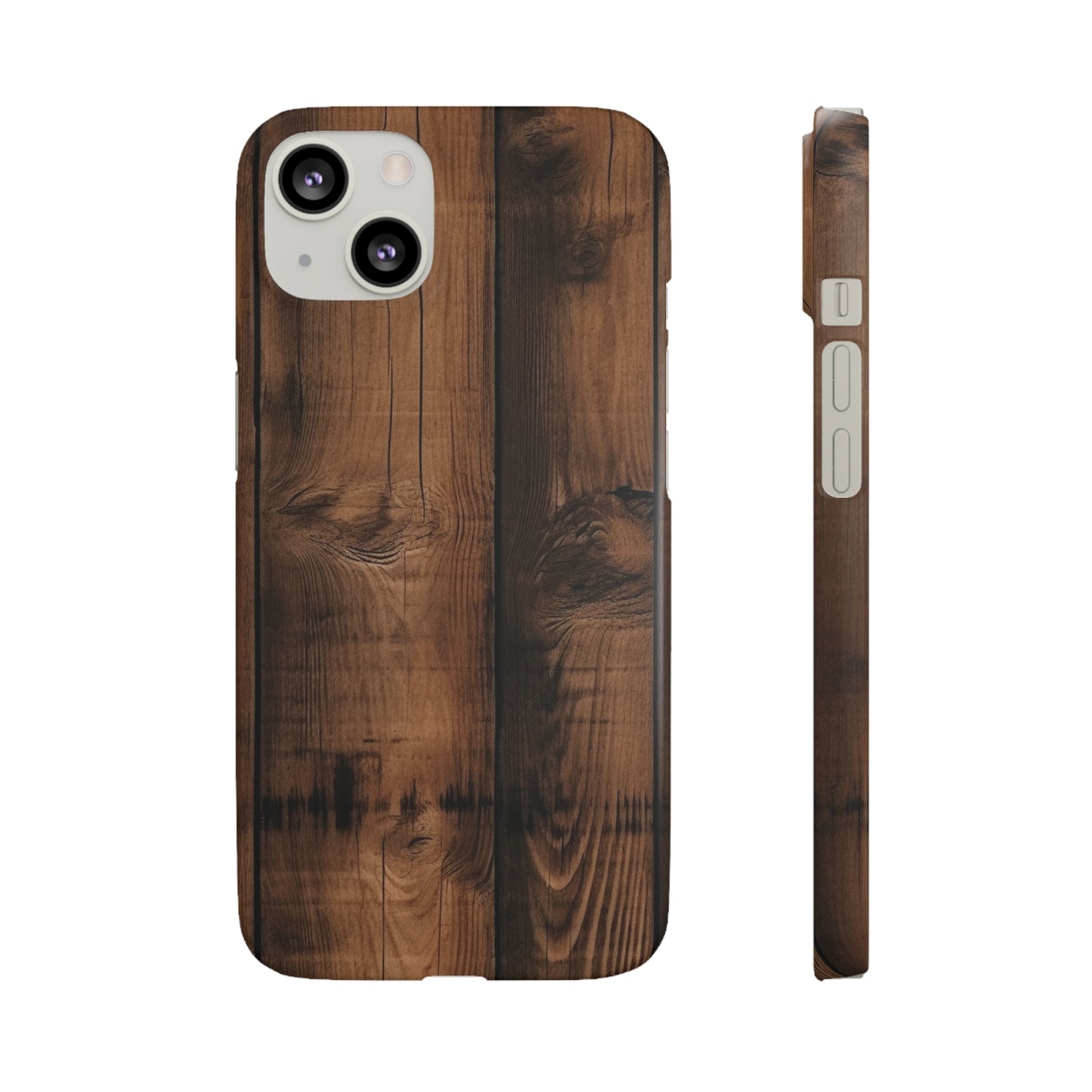 Rustic Wood Snap Case