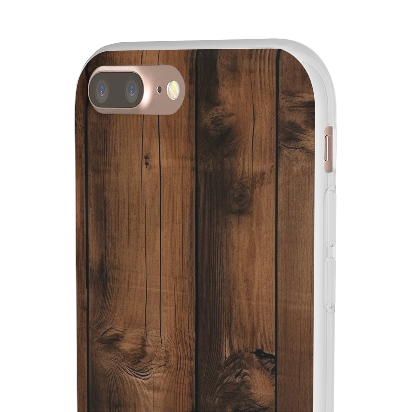 Rustic Wood Flex Case