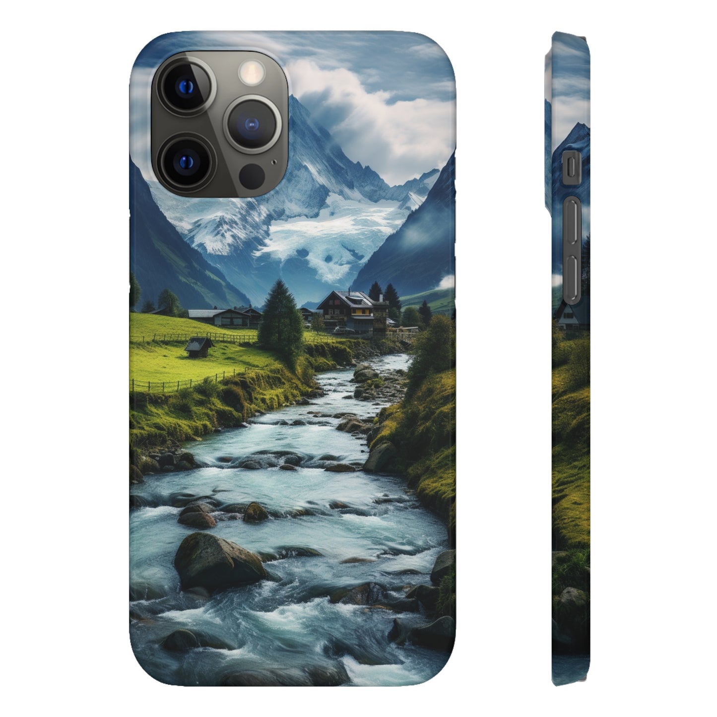 Swiss Alps Snap Case