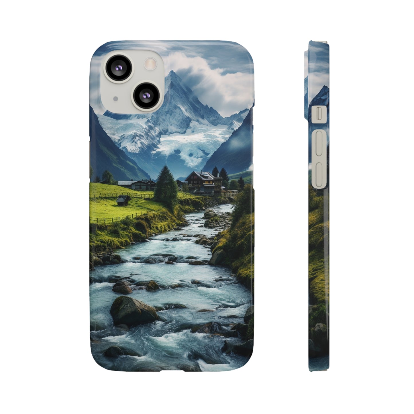 Swiss Alps Snap Case