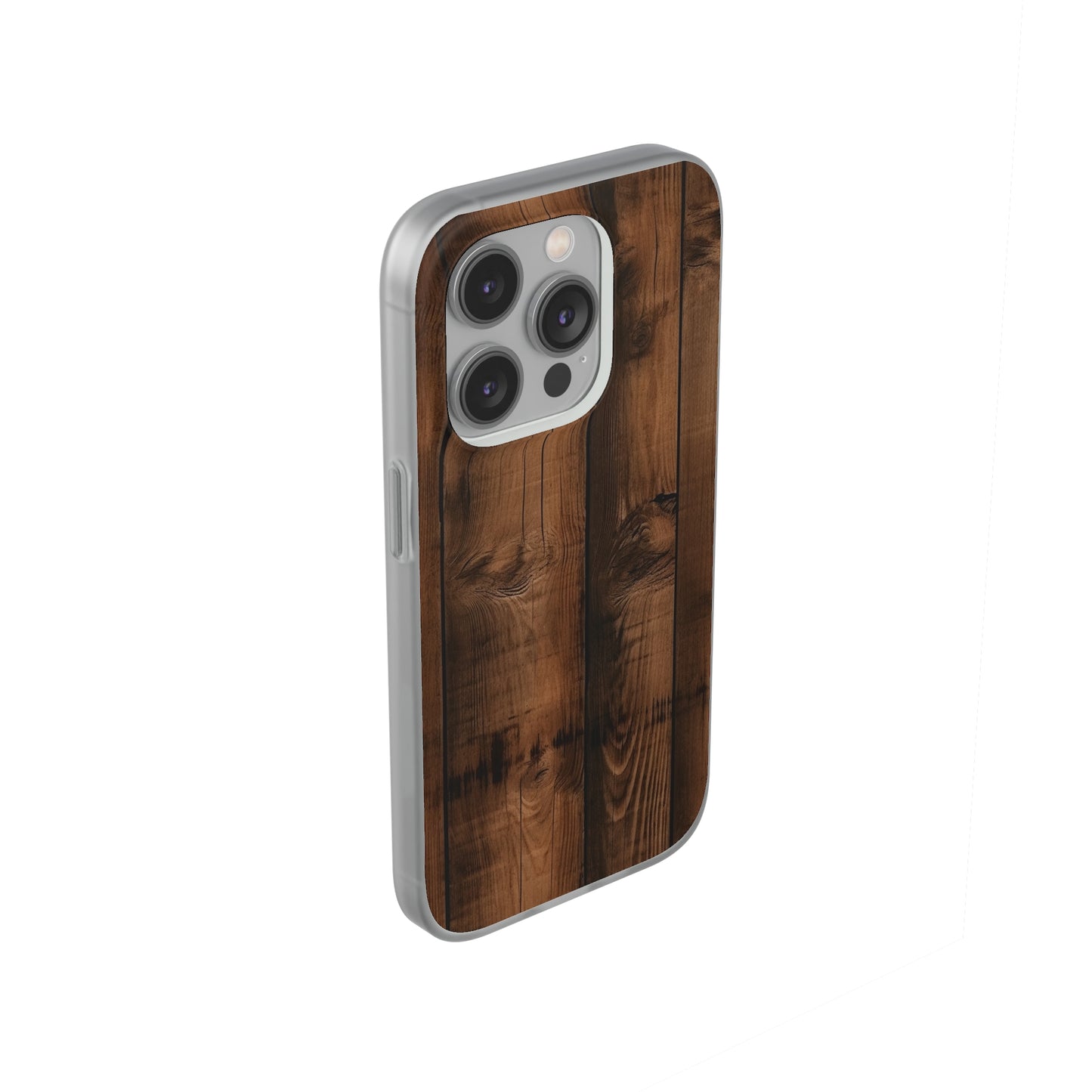 Rustic Wood Flex Case