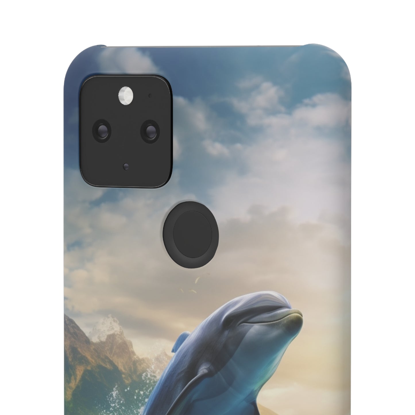 Jumping Dolphin Snap Case