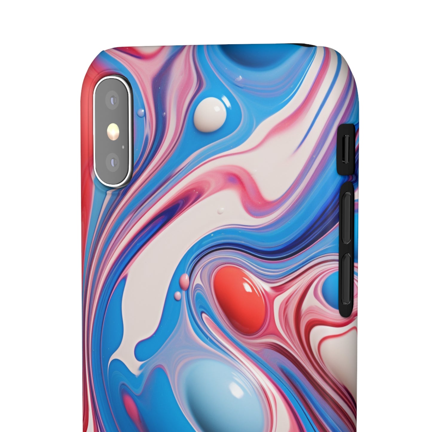 Colorful Marble Snap Case