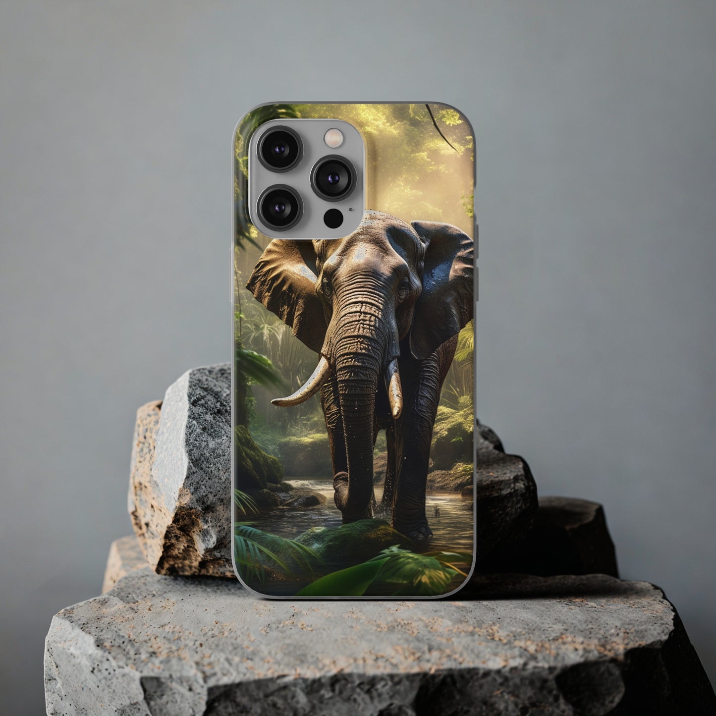 Jungle Elephant Flex Case