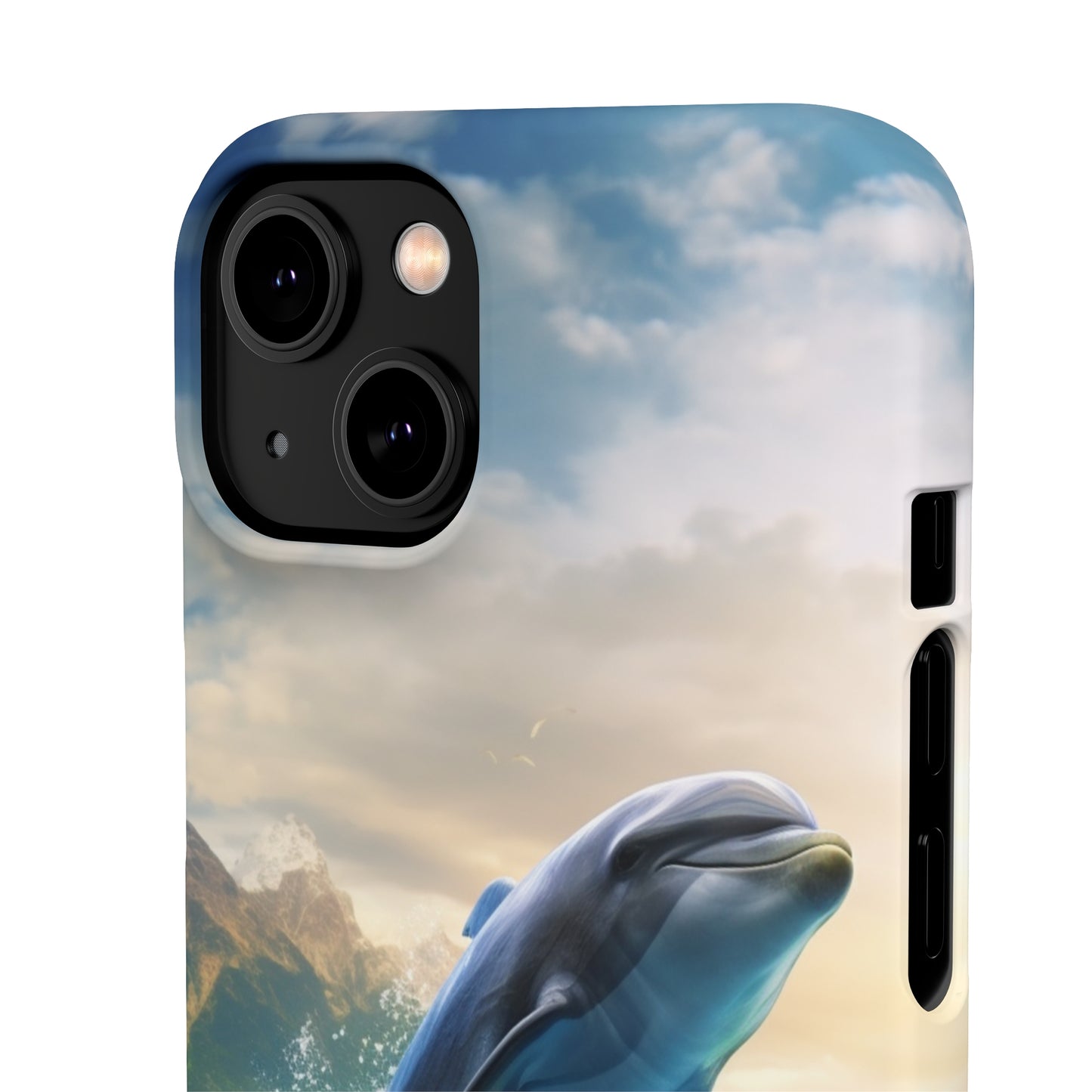 Jumping Dolphin Snap Case