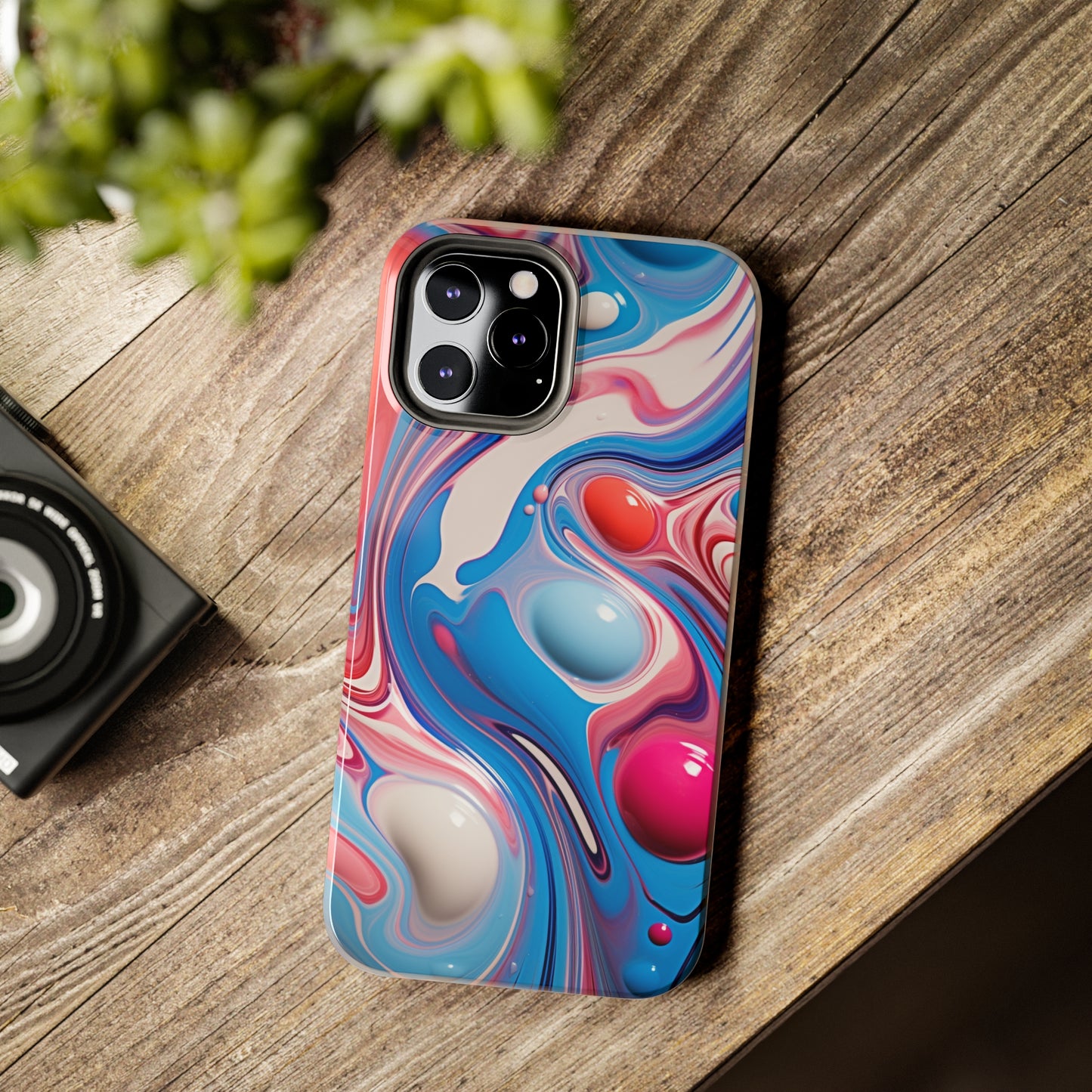 Colorful Marble Tough Case