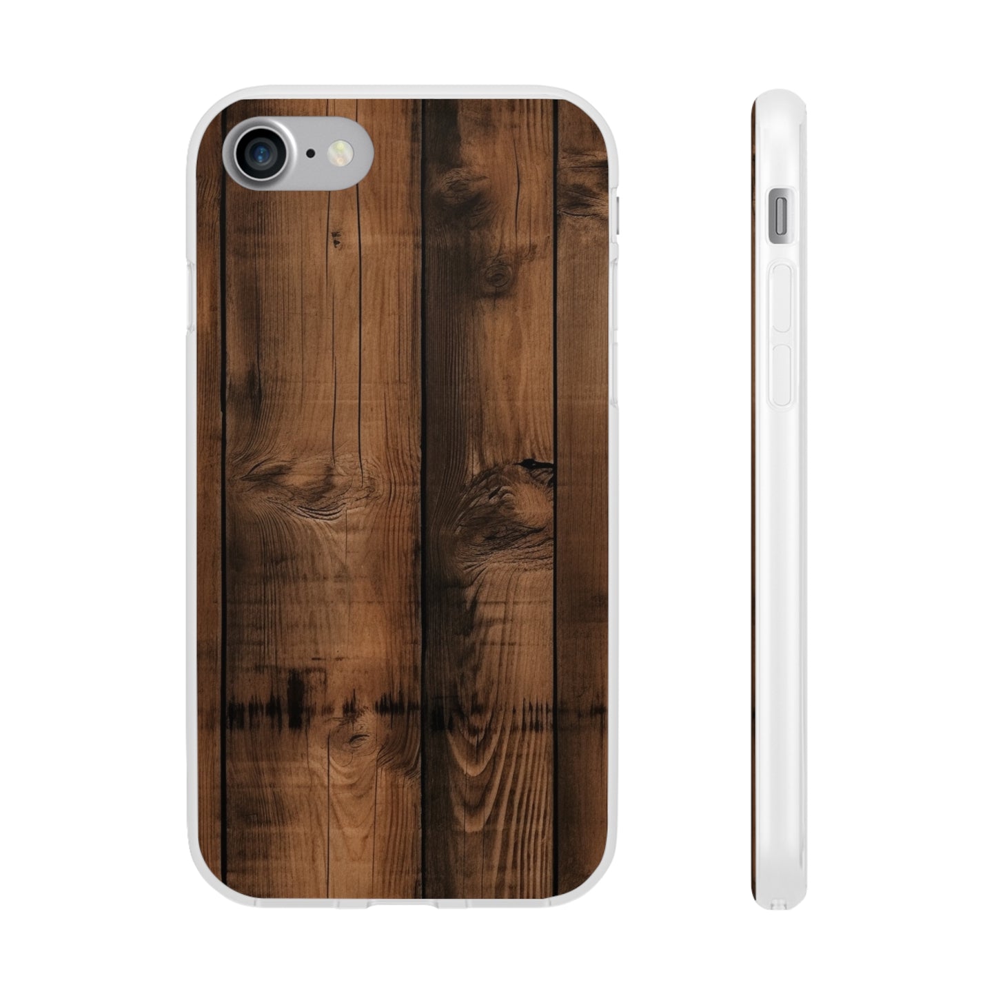 Rustic Wood Flex Case