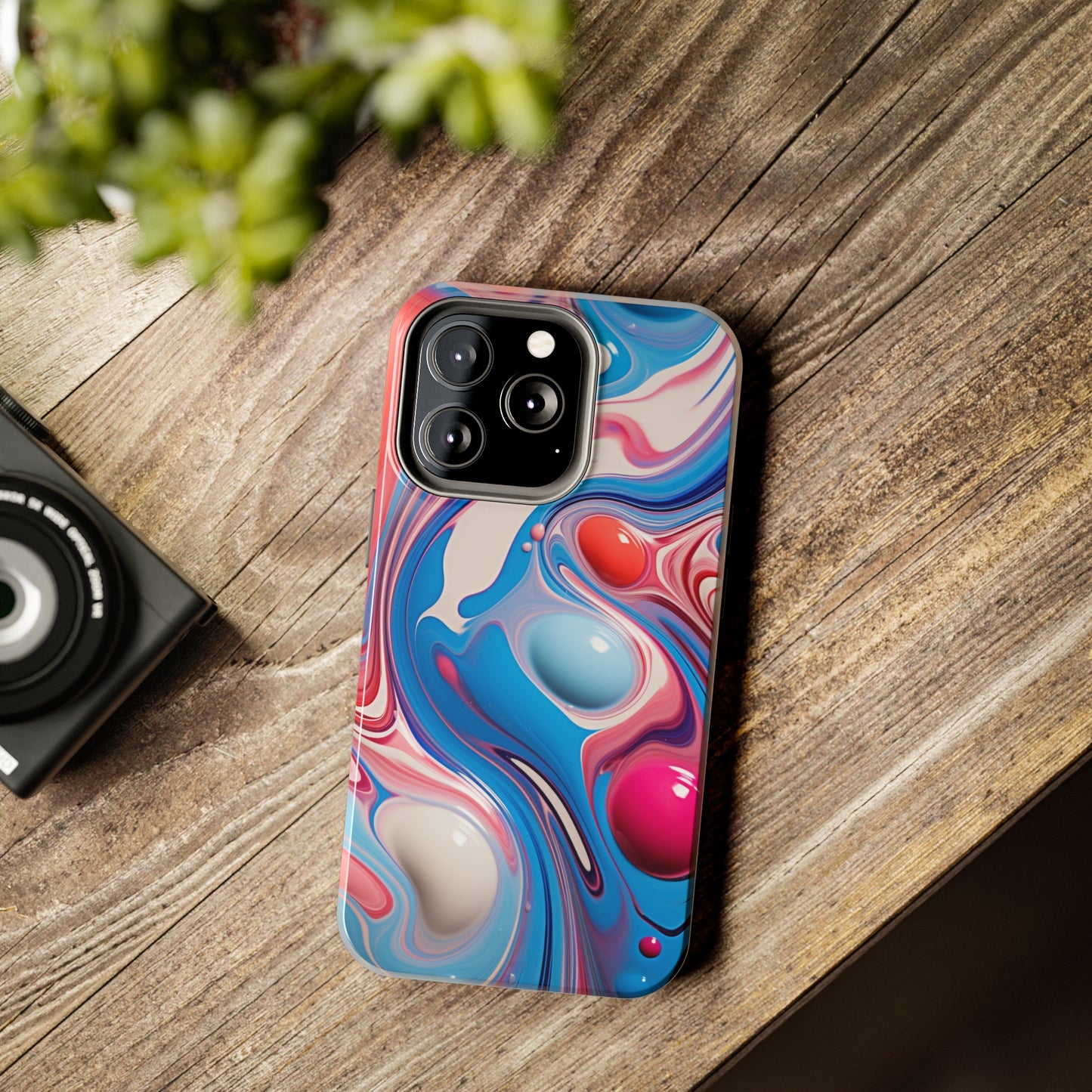 Colorful Marble Tough Case