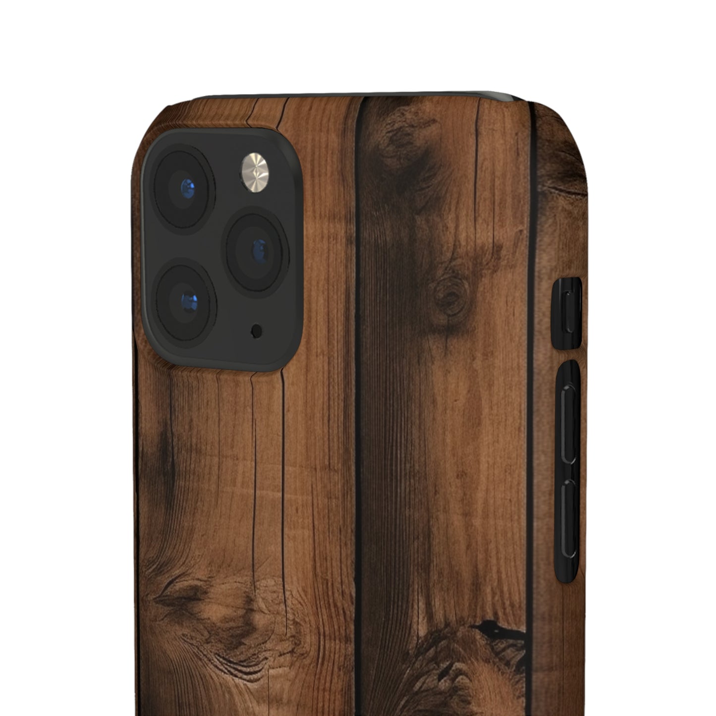 Rustic Wood Snap Case