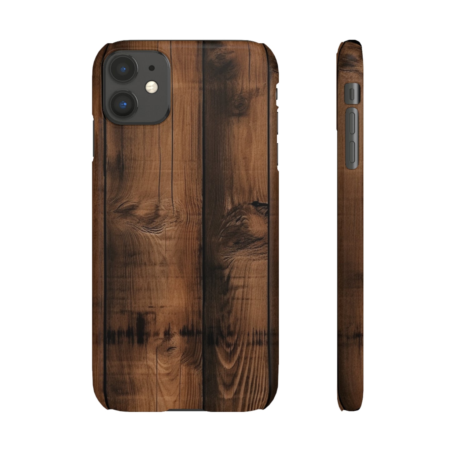 Rustic Wood Snap Case