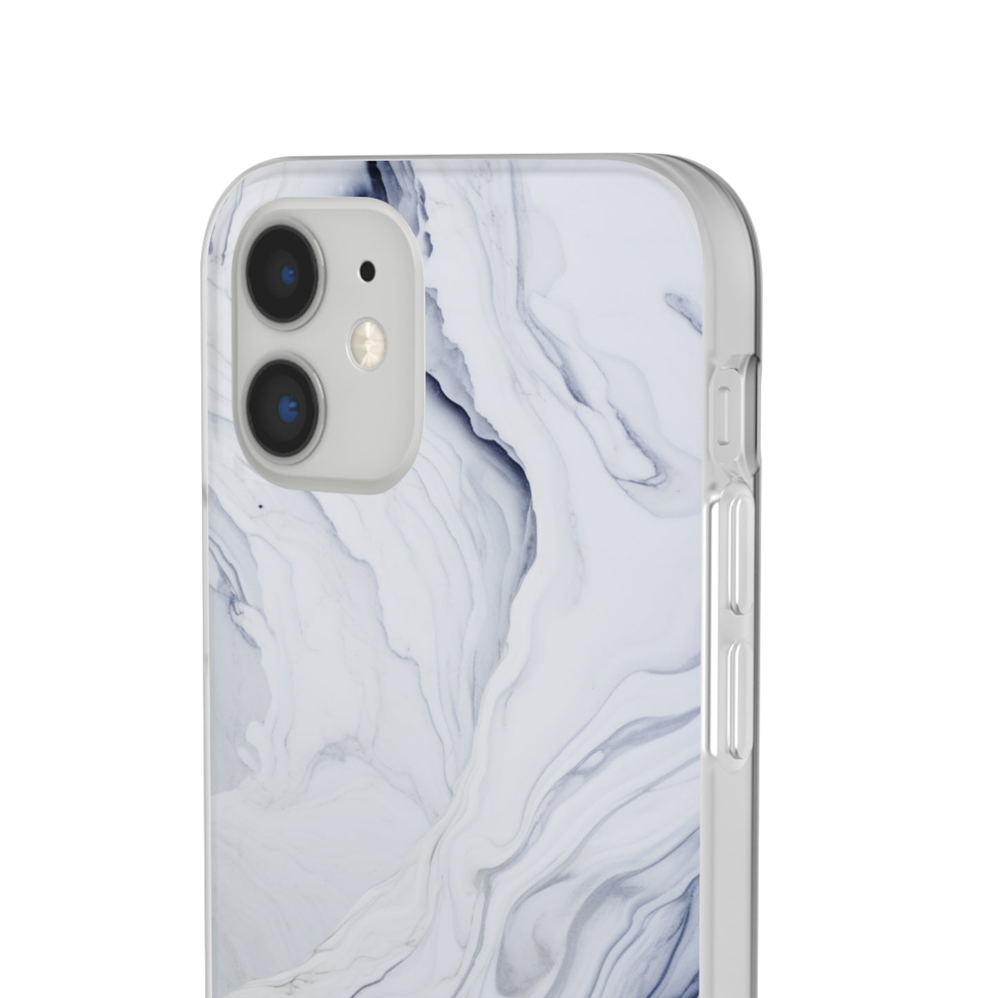 White Marble Flex Case