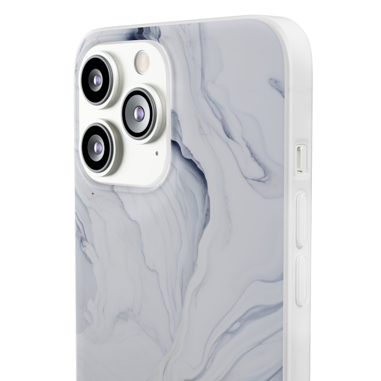 White Marble Flex Case