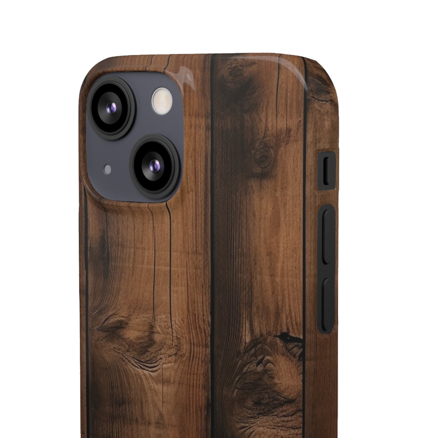 Rustic Wood Snap Case