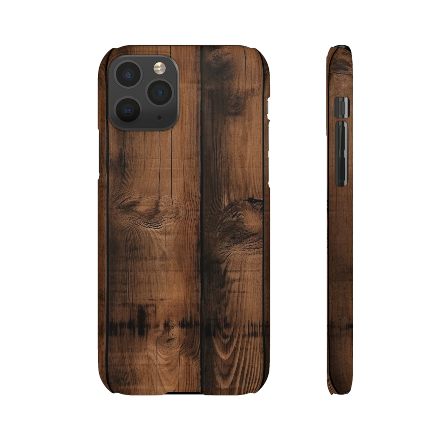 Rustic Wood Snap Case