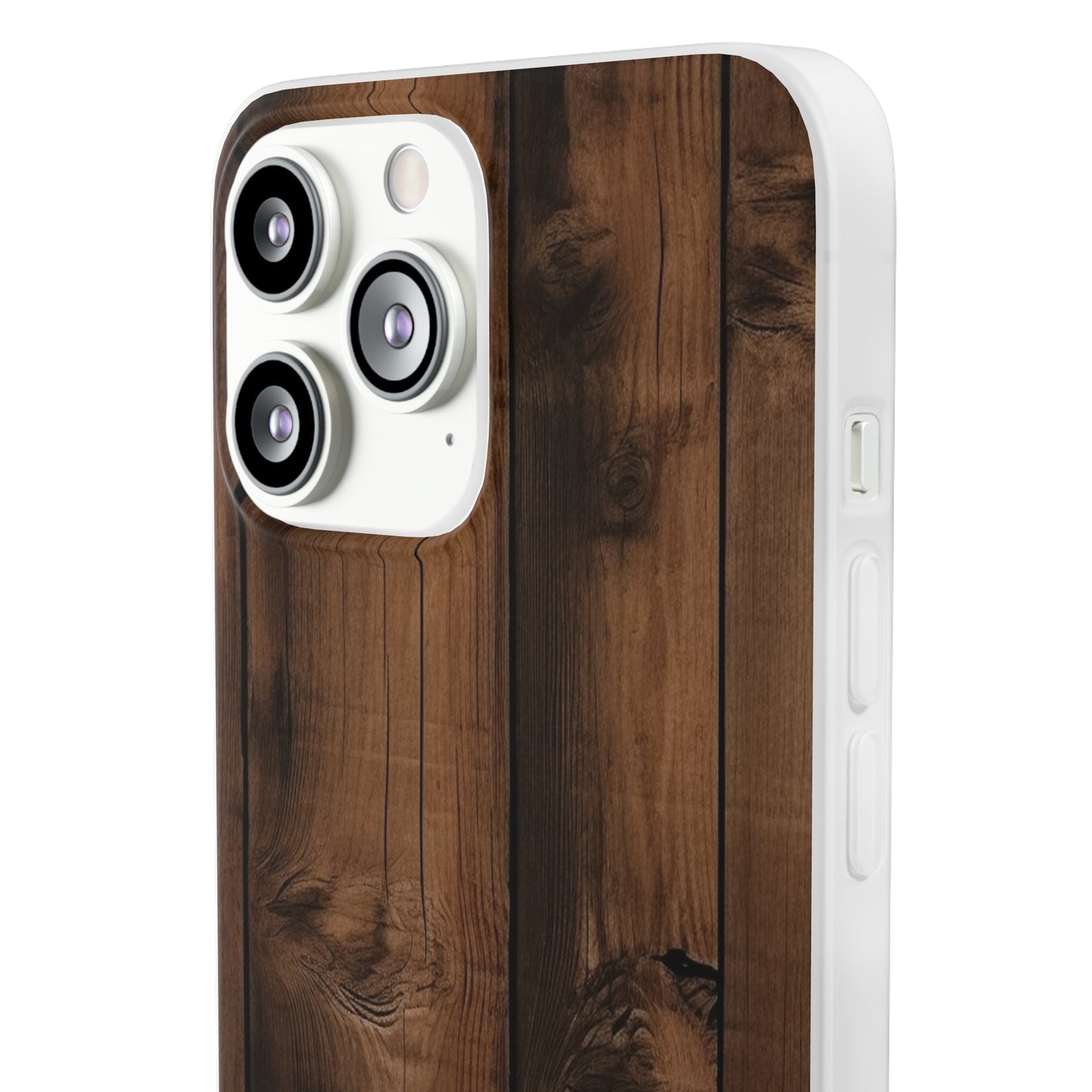 Rustic Wood Flex Case