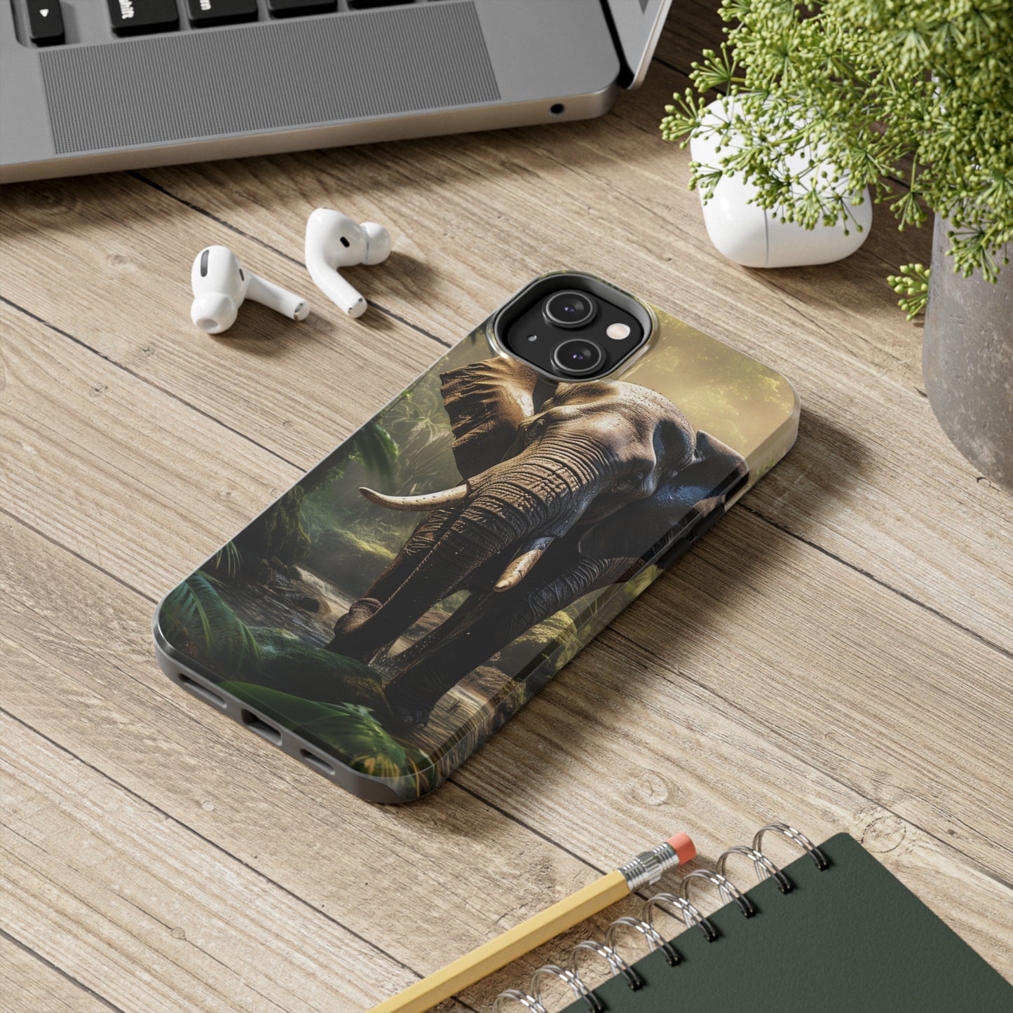 Jungle Elephant Tough Case