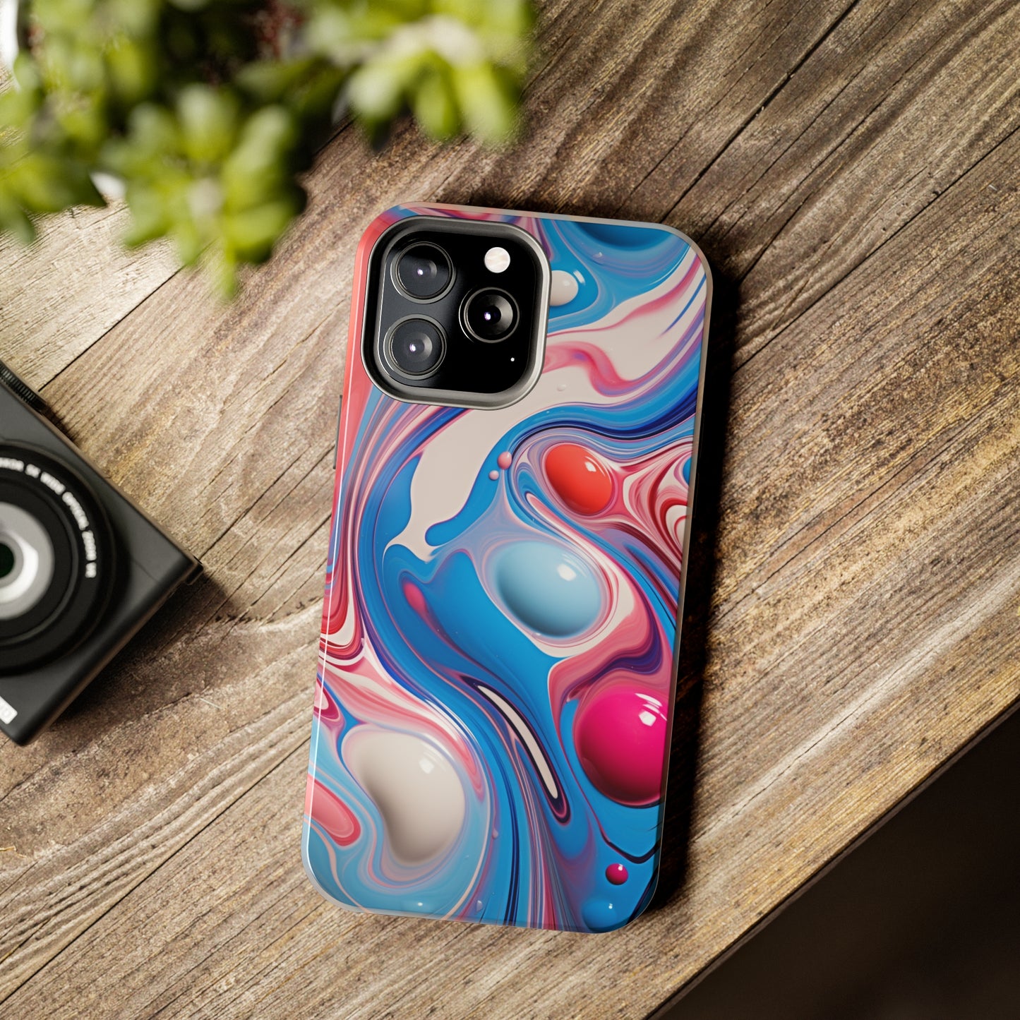 Colorful Marble Tough Case