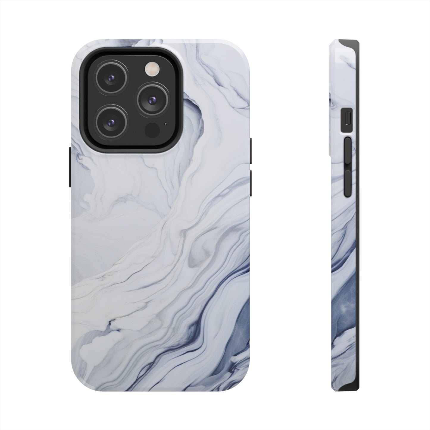 White Marble Tough Case