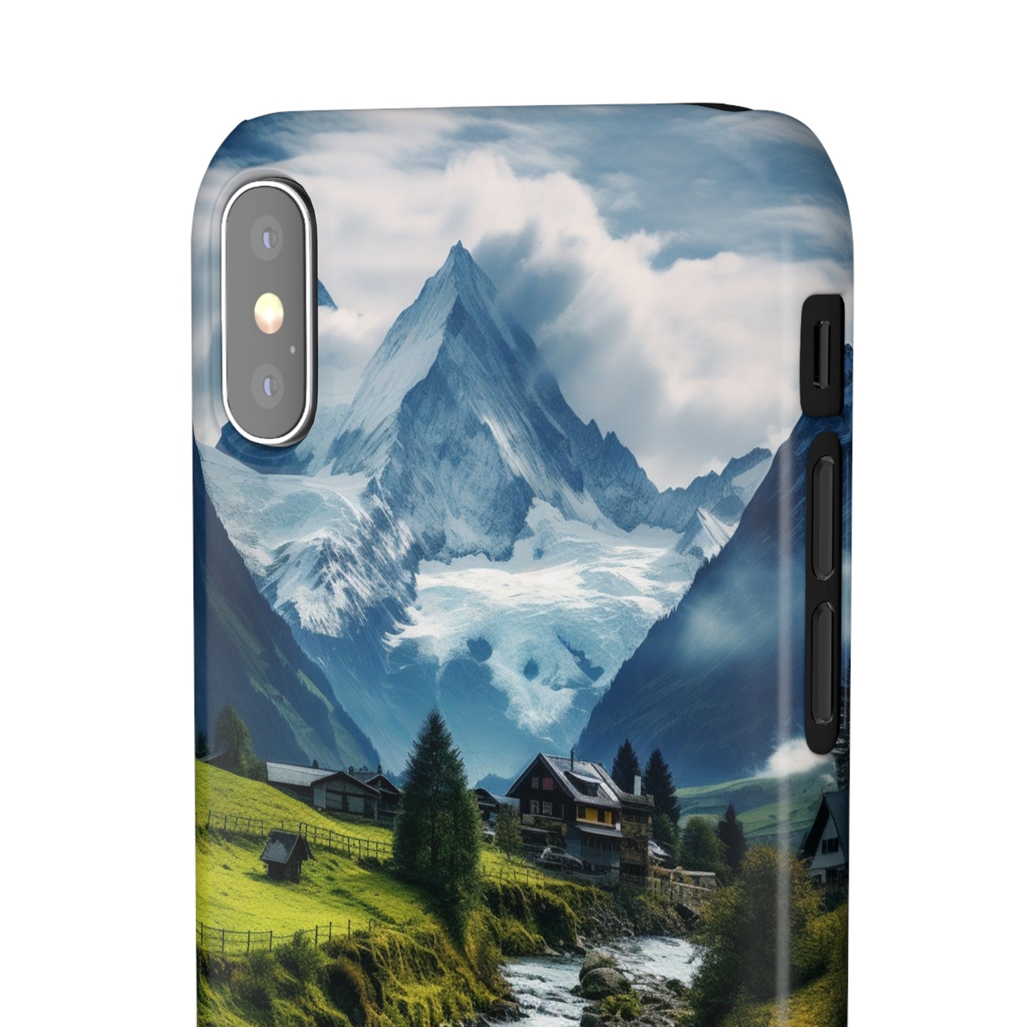 Swiss Alps Snap Case