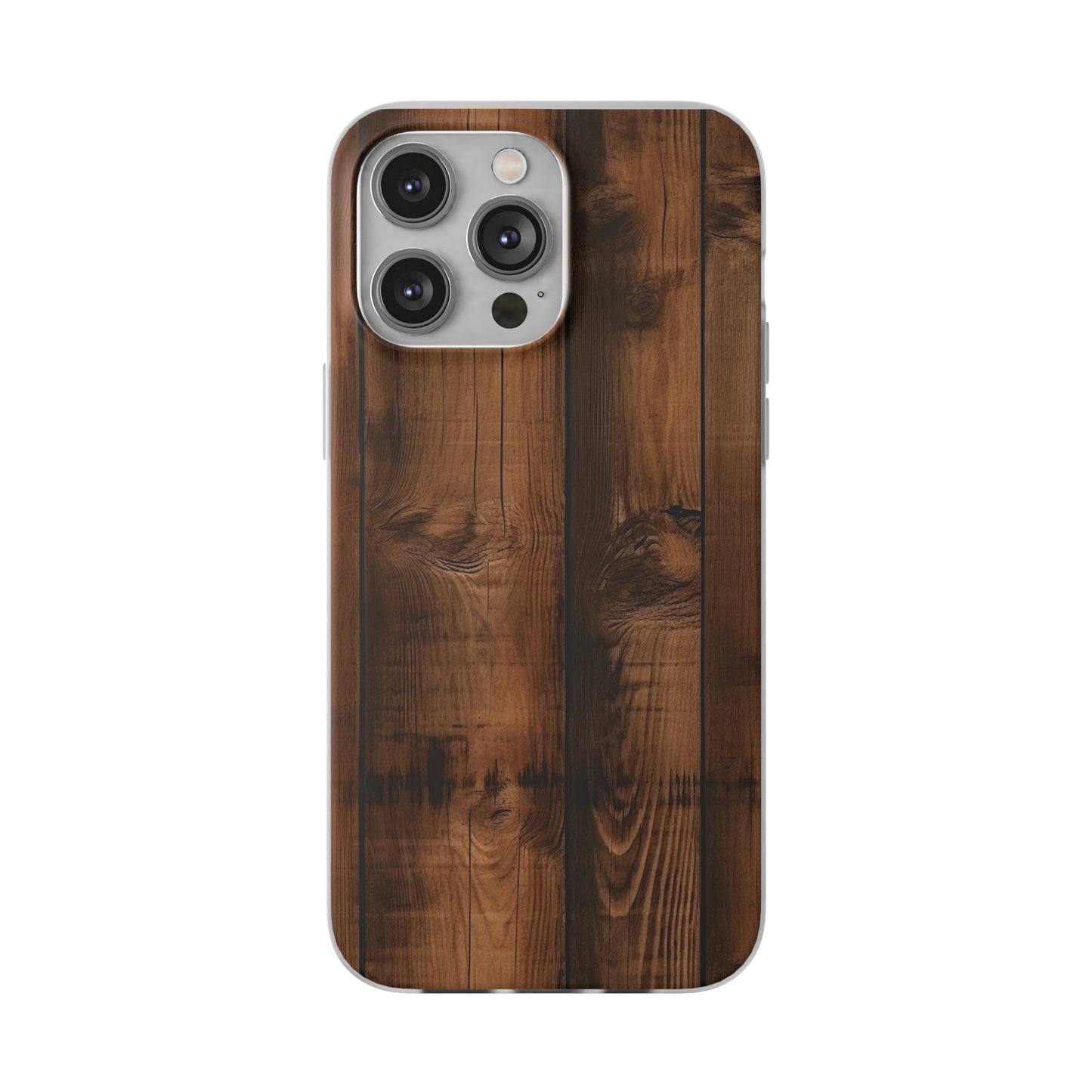 Rustic Wood Flex Case