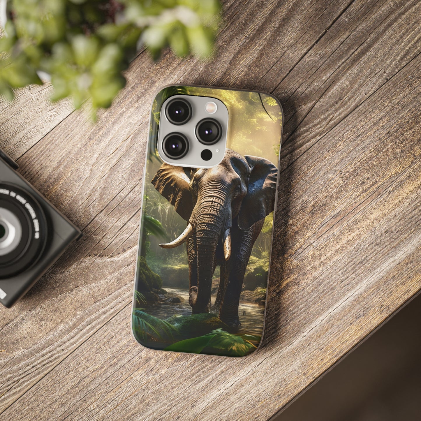 Jungle Elephant Flex Case