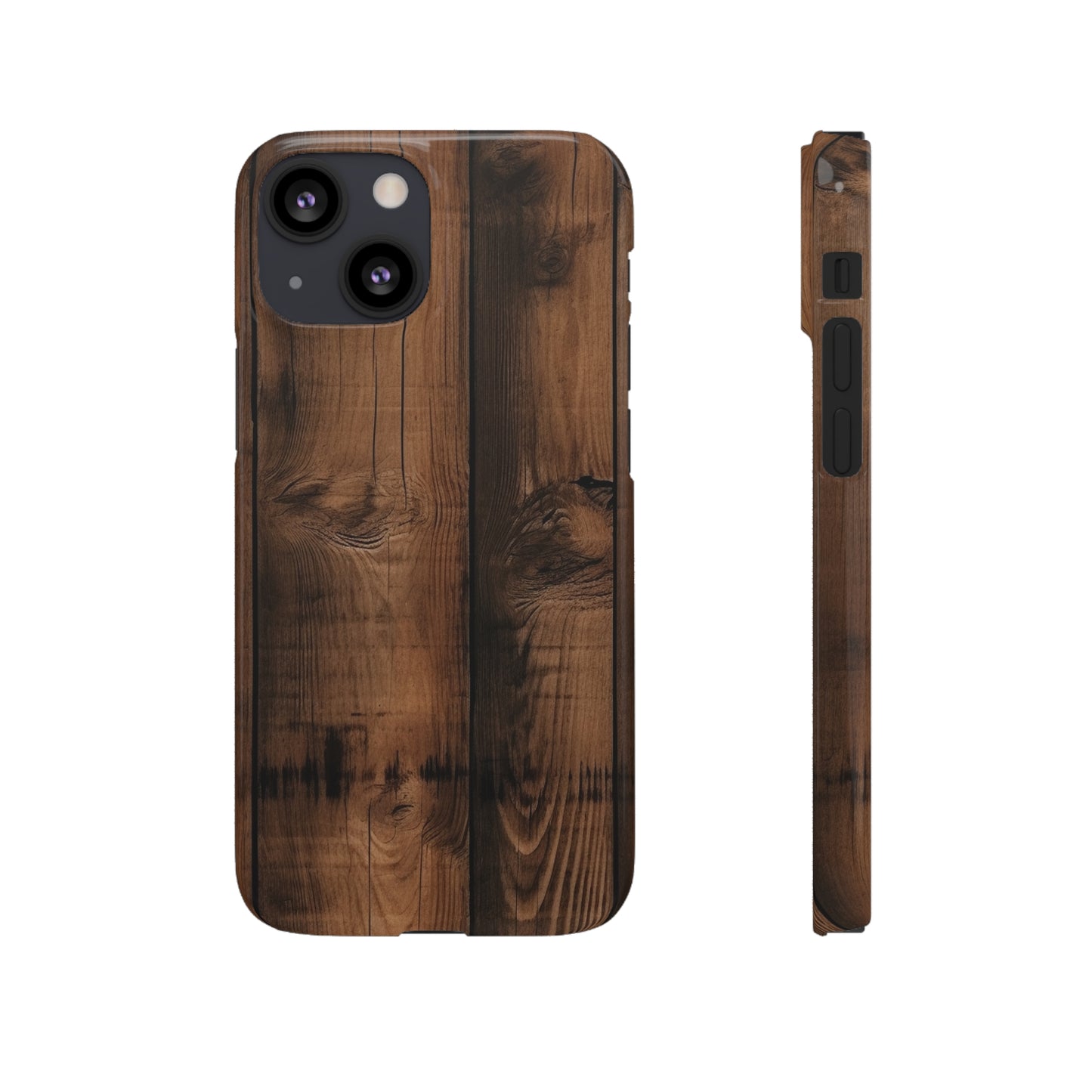 Rustic Wood Snap Case