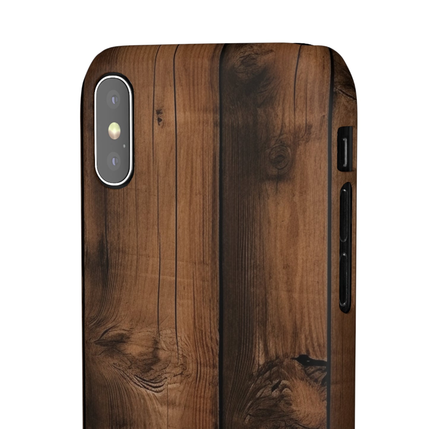 Rustic Wood Snap Case