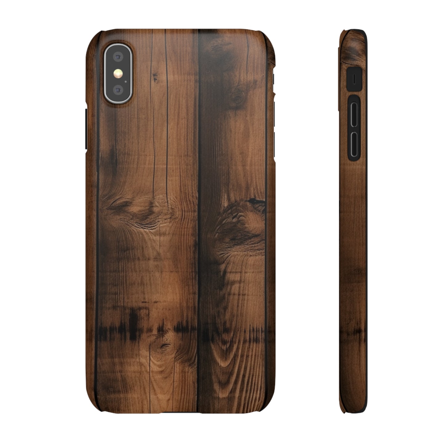 Rustic Wood Snap Case