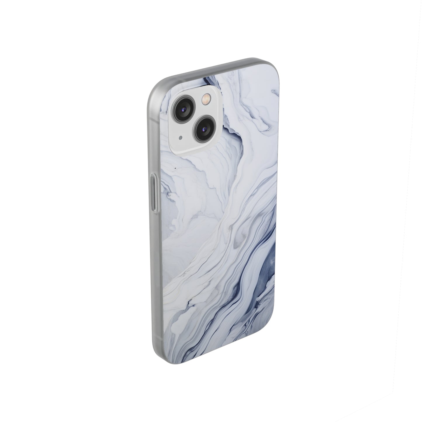 White Marble Flex Case