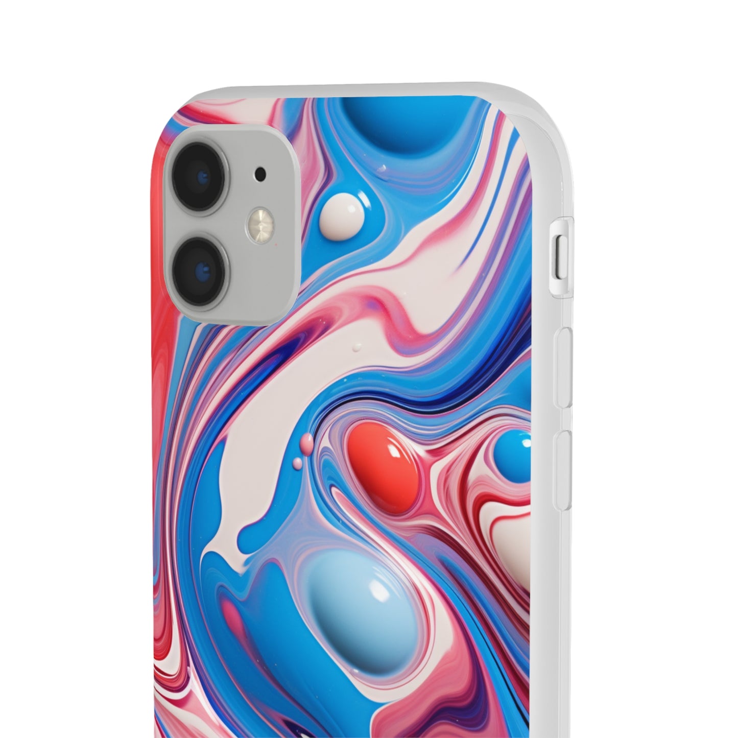 Colorful Marble Flex Case