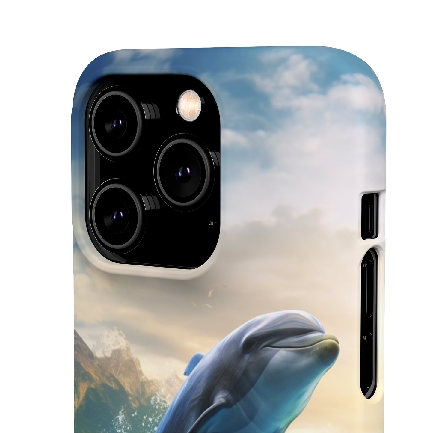 Jumping Dolphin Snap Case