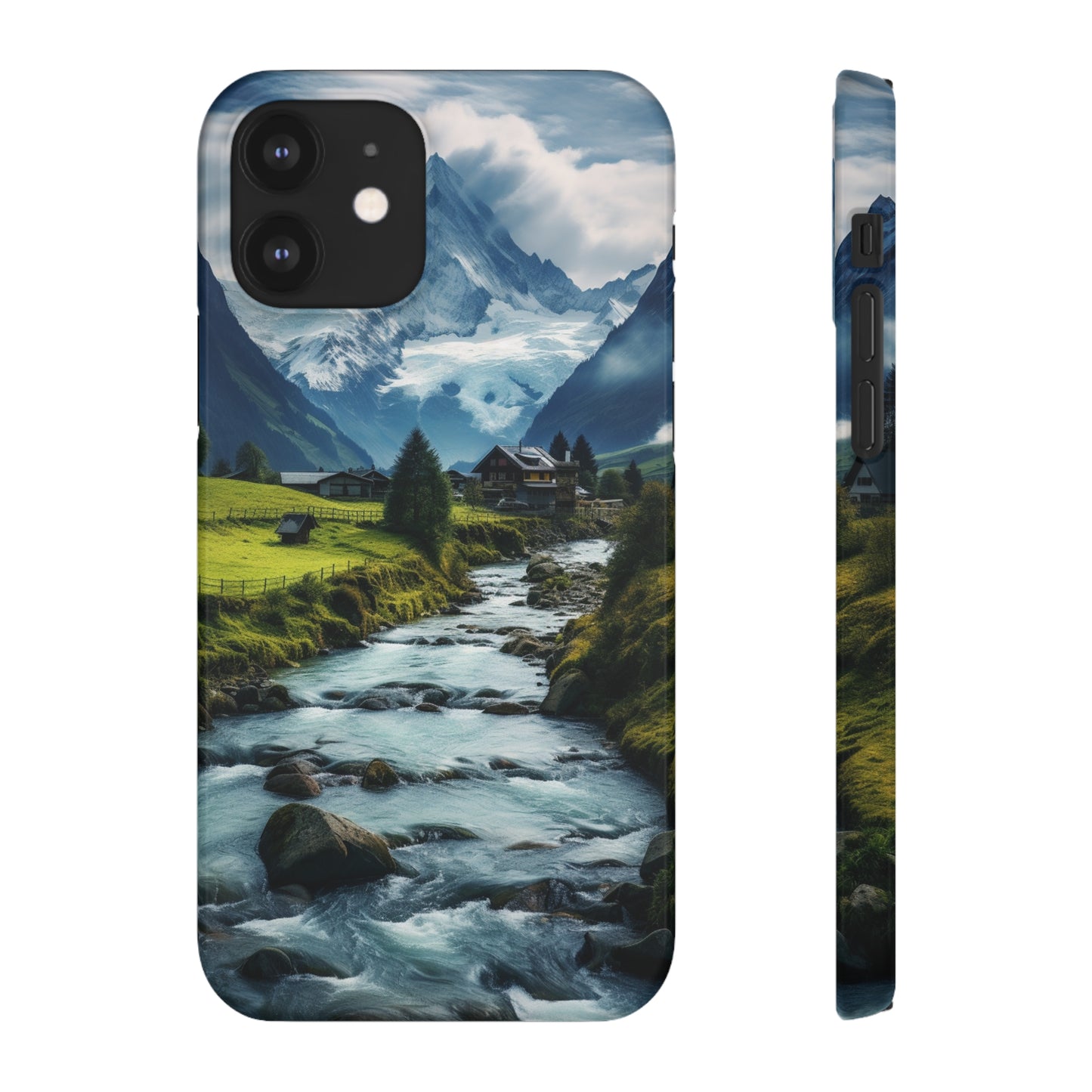 Swiss Alps Snap Case