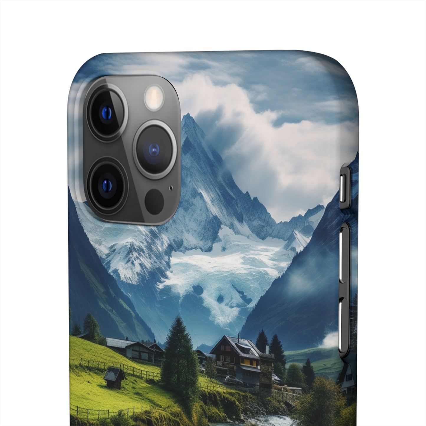 Swiss Alps Snap Case