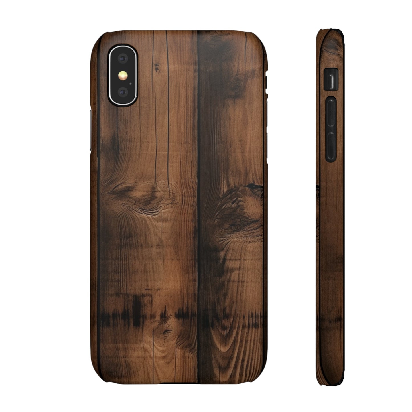 Rustic Wood Snap Case