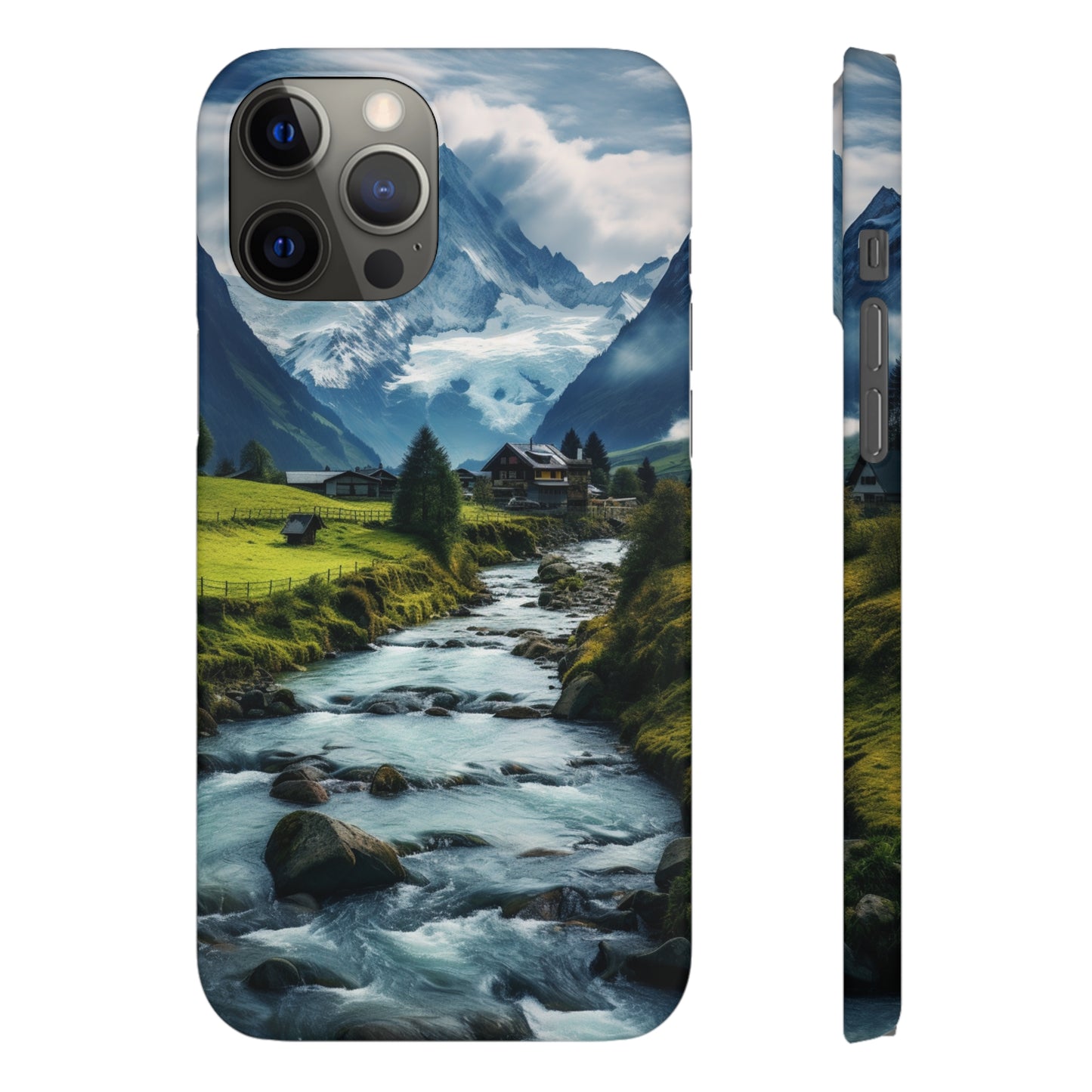 Swiss Alps Snap Case