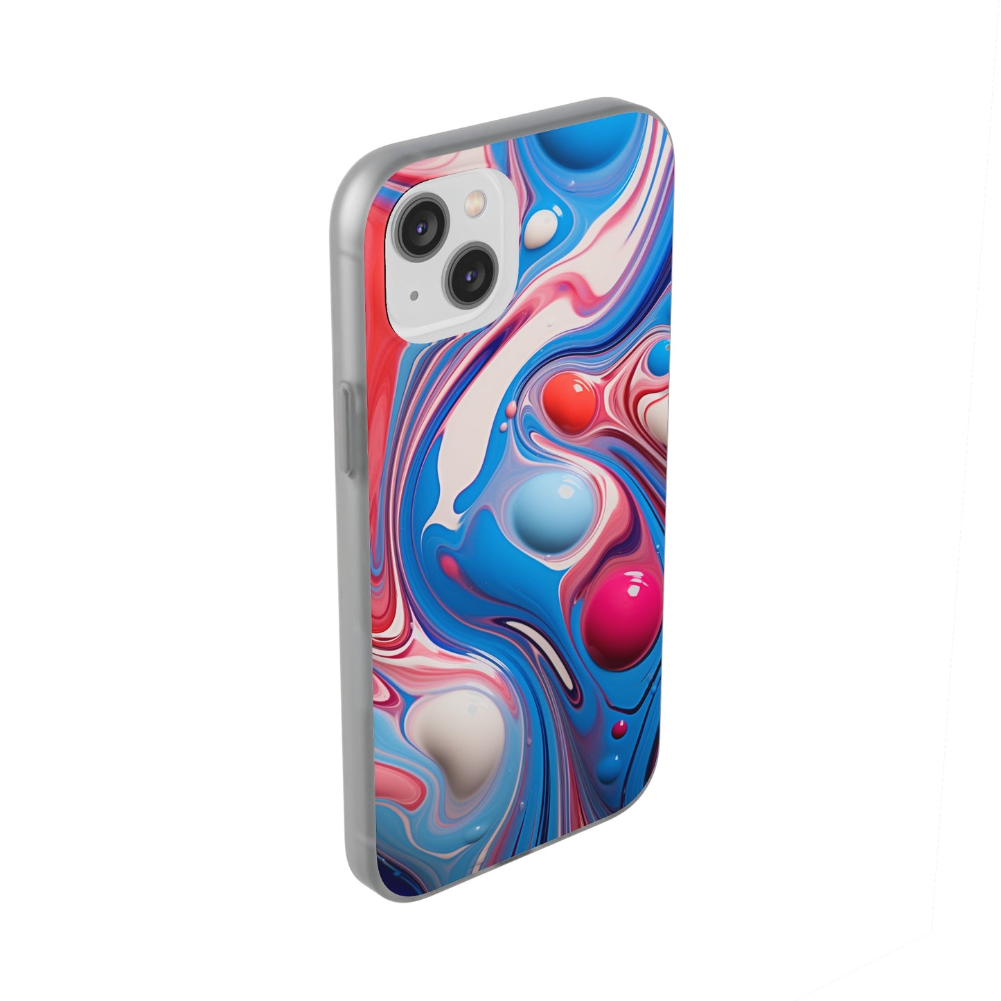 Colorful Marble Flex Case