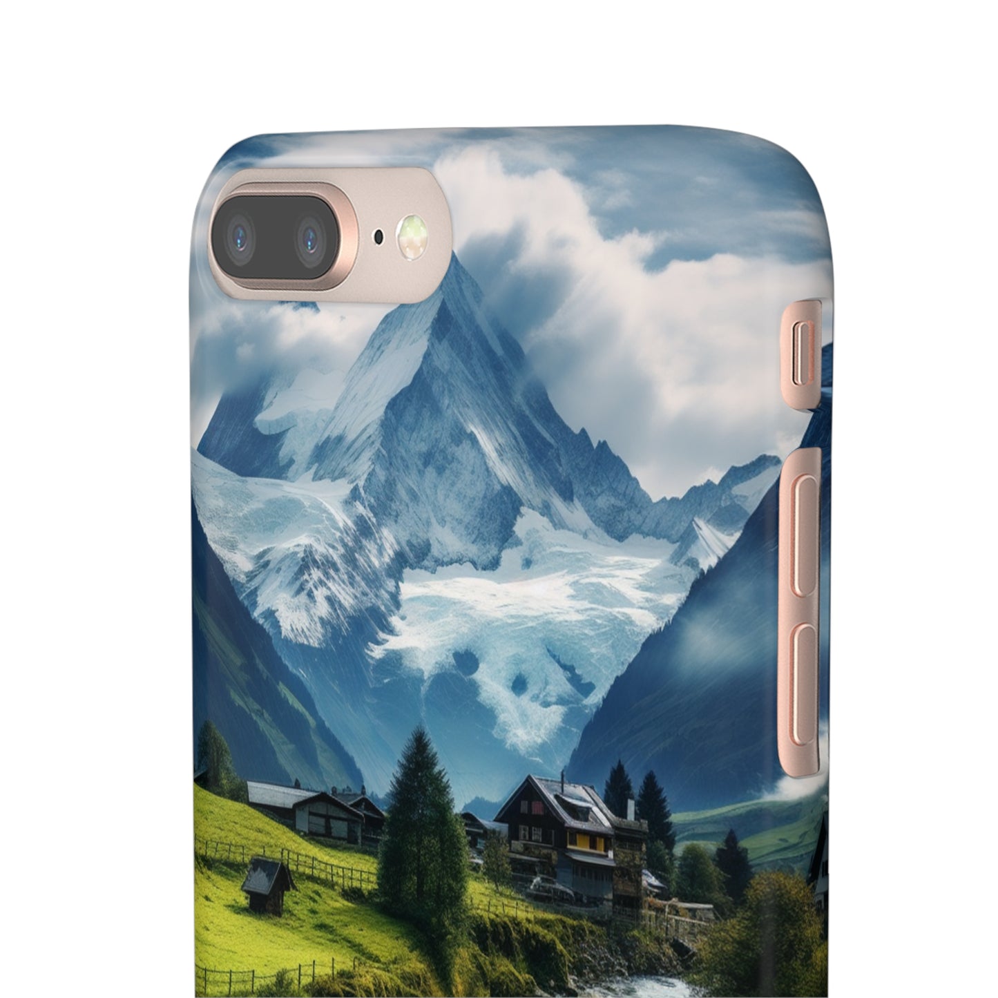 Swiss Alps Snap Case