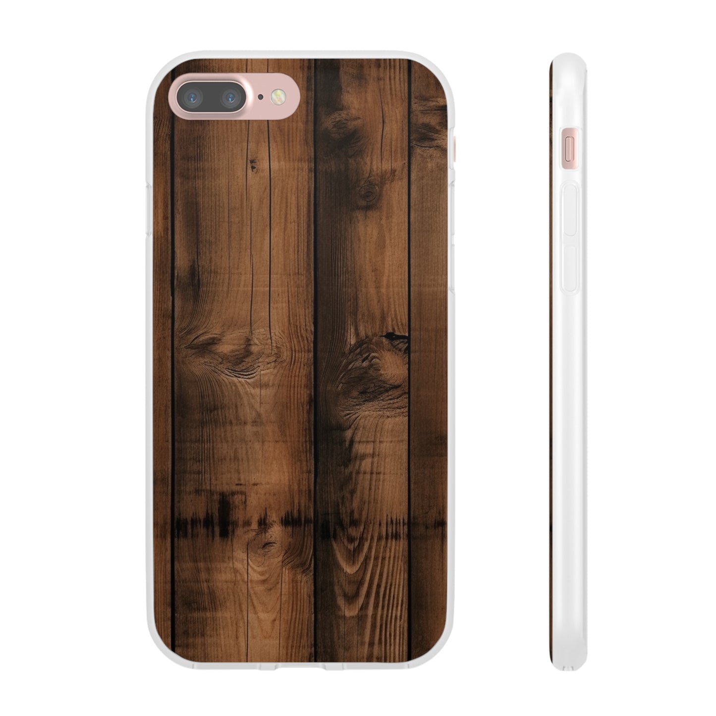 Rustic Wood Flex Case