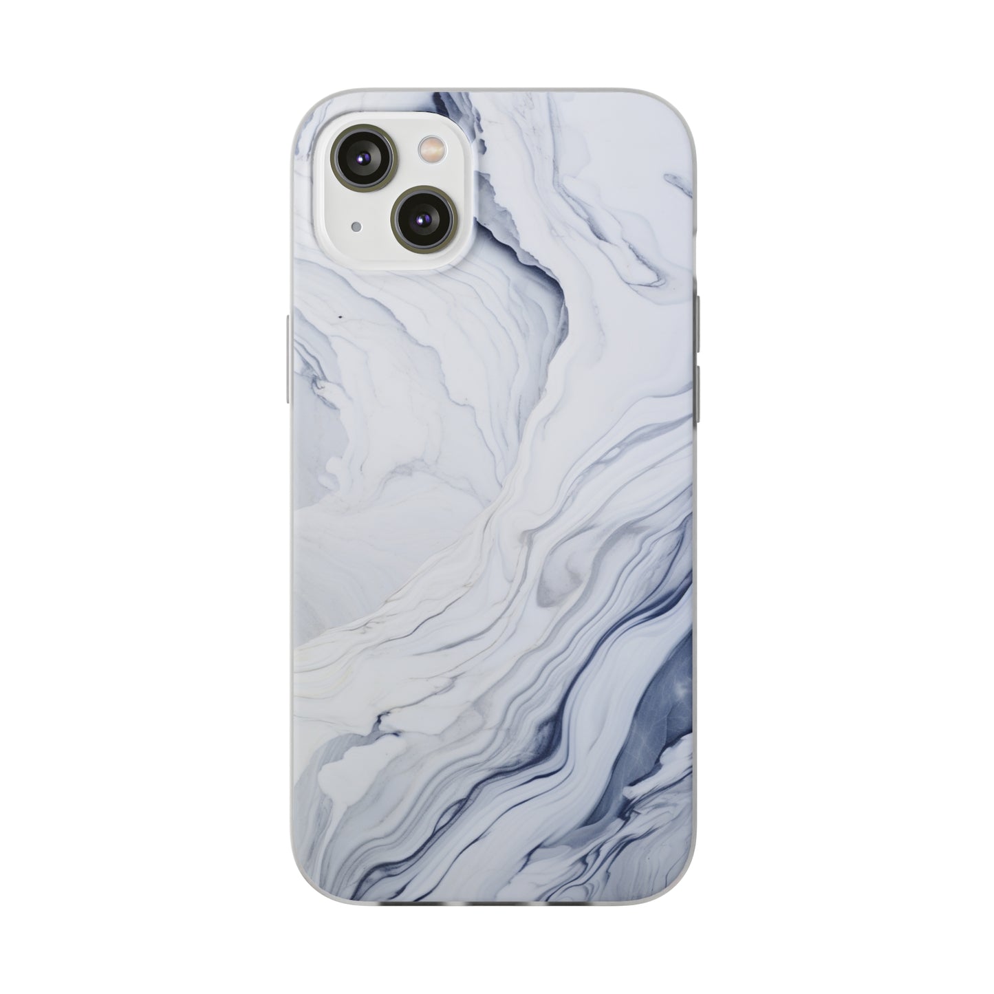 White Marble Flex Case