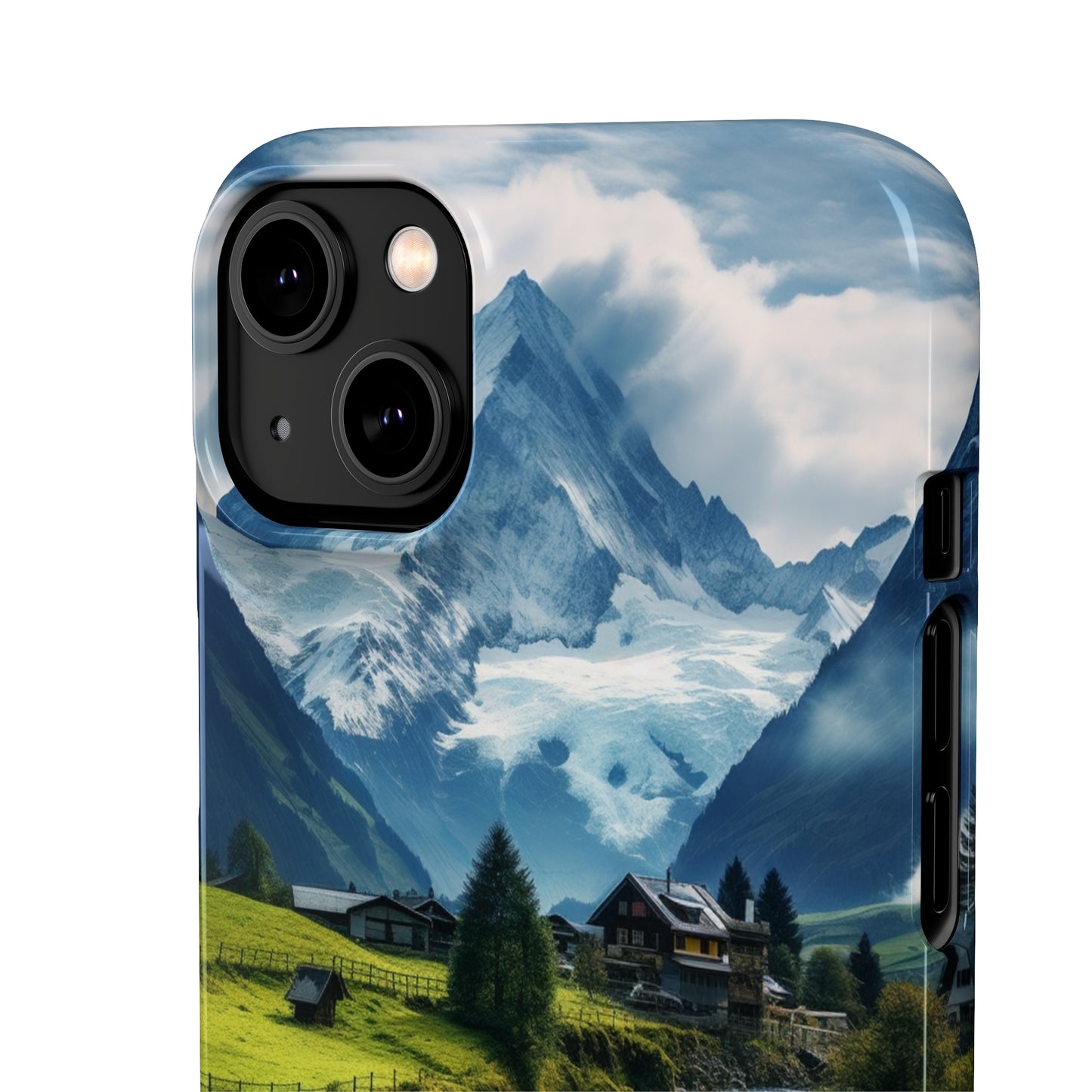 Swiss Alps Snap Case