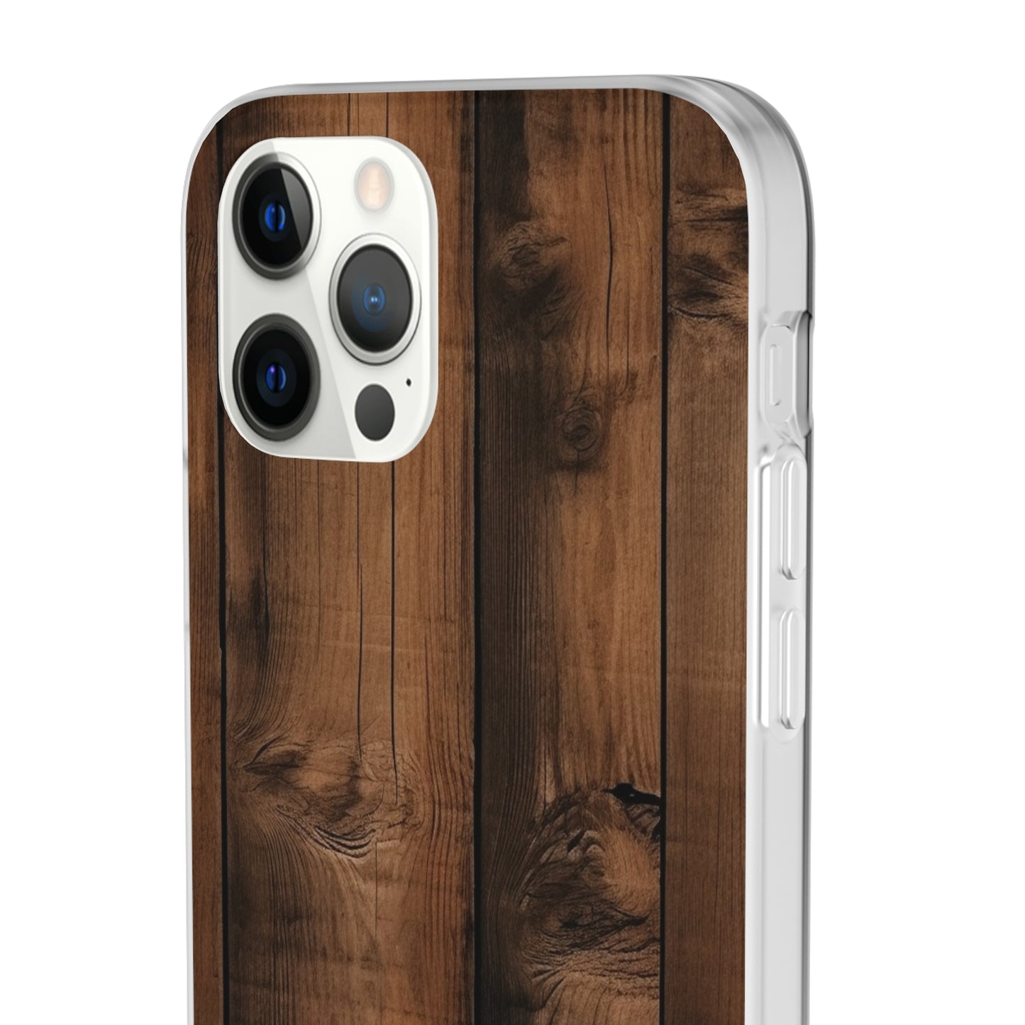 Rustic Wood Flex Case