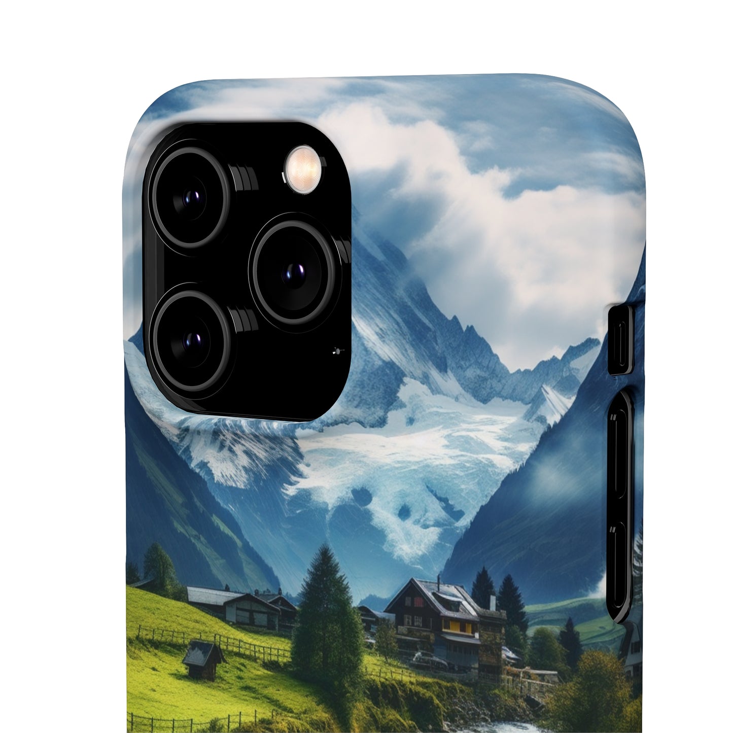 Swiss Alps Snap Case