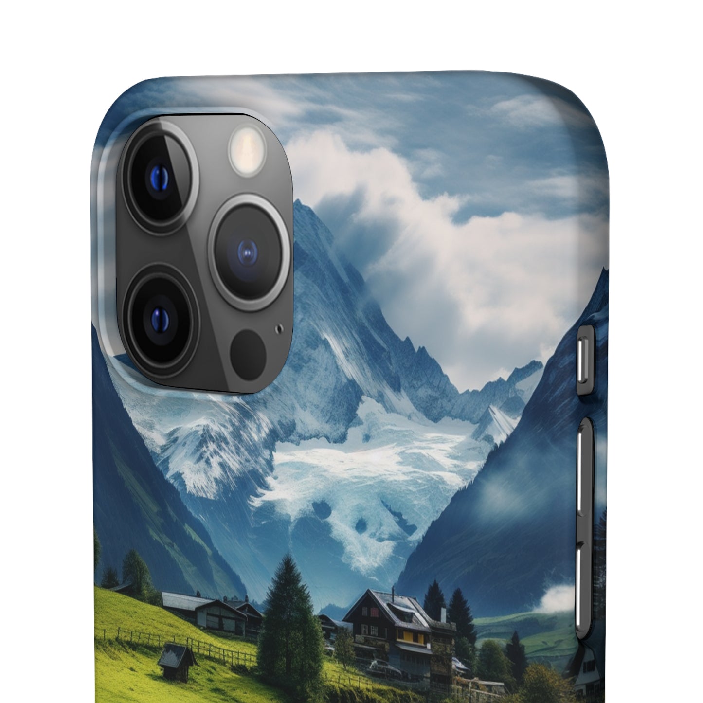 Swiss Alps Snap Case